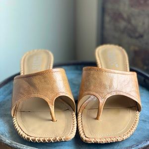 Franco Sarto size 9.5 low heeled Sandel